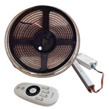 Комплект LED підсвітки Termix 5 м/п теплий білий колір (з пультом керування) - 1