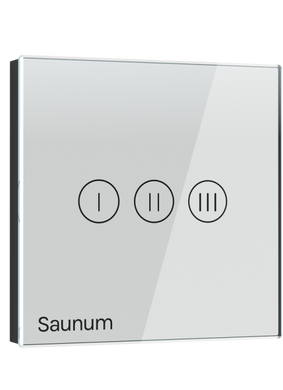 Климат-контроль для бани и сауны SAUNUM Base + пульт белый - 3