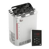 Електрокам'янка з парогенератором Sawo SCANDIA COMBI SCAC-90NS-P + Пульт керування 2.0 INC-S-C-V2 для лазні та сауни - 1