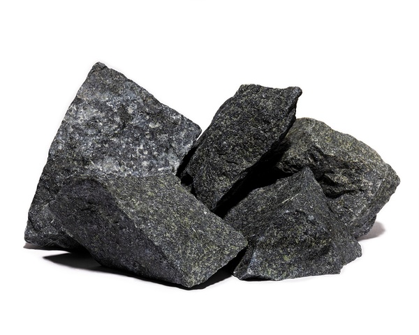 Камінь піроксеніт колотий (8-15 см) 20 кг для лазні та сауни - 1