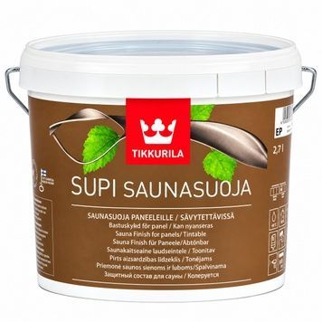 Просочення для вагонки SUPI SAUNASUOJA 2,7 л для лазні та сауни - 1