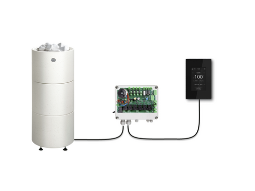 Пульт управления TOUCH SCREEN WiFi + релейный блок (13,6-21 kW) - 5