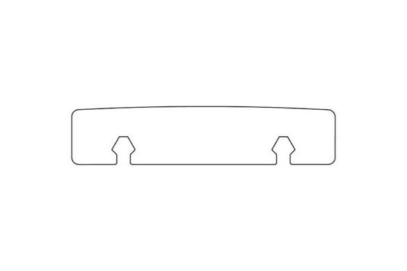 Дошка терасна термоясен D45J 21x118 1,8-3,0 м - 3