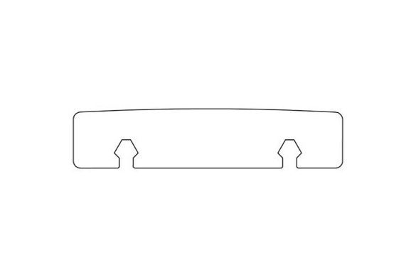 Дошка терасна термоясен D45J 21x118 3,3-3,9 м - 3