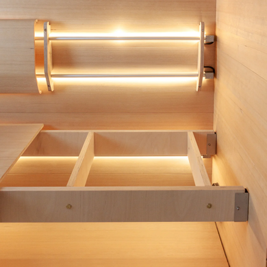 Набір освітлення Cariitti Sauna Linear 2m для лазні та сауни (уцінений) - 5