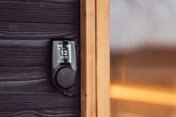 Пульт управления HUUM UKU 4.2 WIFI Classic black для электрокаменок - 8