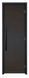 Стеклянные двери Termix Black Edition 80/210 Dark gray для хаммама - 1